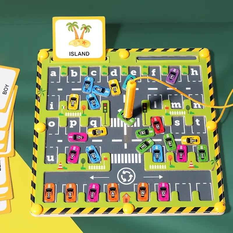 AlphabetAdventure - Magnetyczny labirynt alfabetyczny Montessori