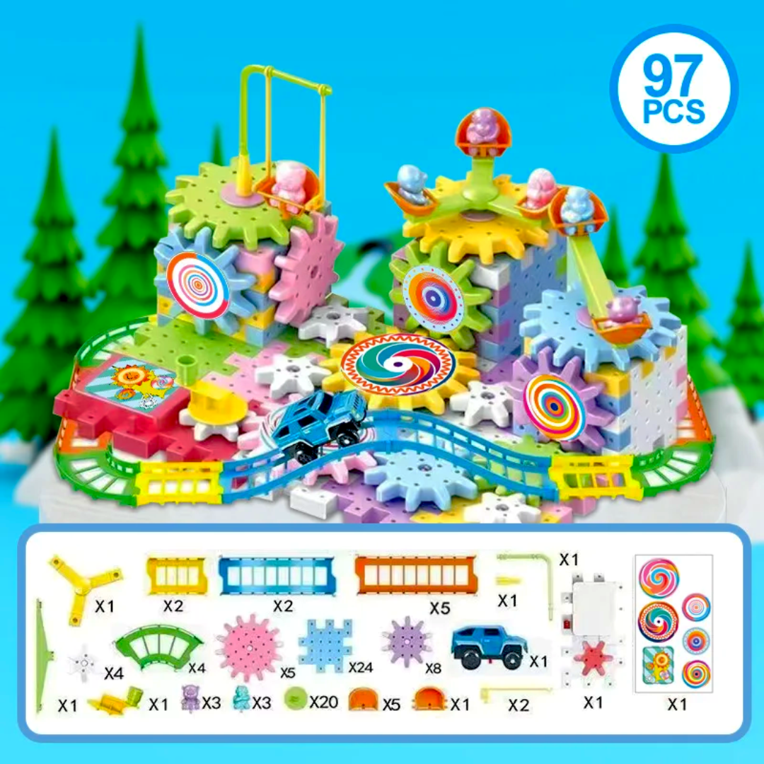 SpinFun - Zestaw edukacyjnych klocków