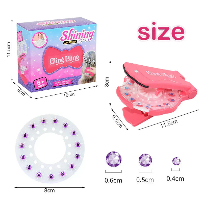 GlamTwist - Magiczne warkocze z kamieniami szlachetnymi w kilka sekund!