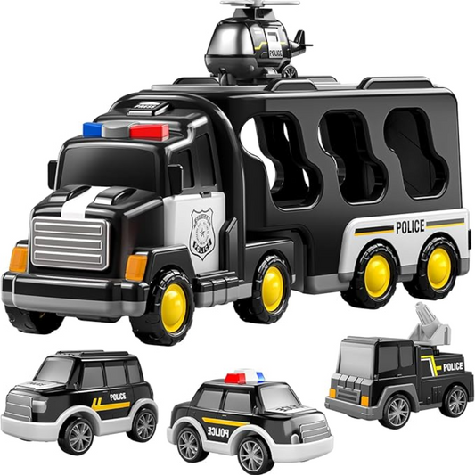 Action Responder – zestaw zabawek w postaci pojazdu transportowego dla małych bohaterów