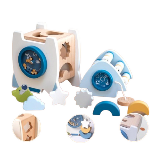 AstroMagnet - klocki konstrukcyjne rakieta