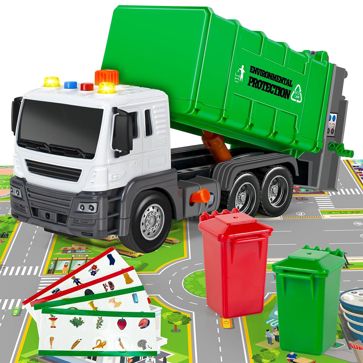WasteWise – edukacyjna zabawka w kształcie ciężarówki do recyklingu